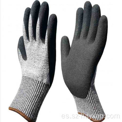 Guantes de HPPE resistentes a cortes EN388